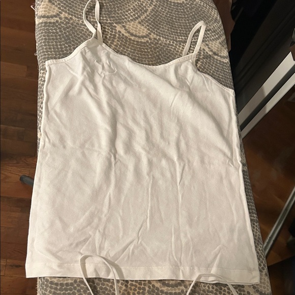Set of 2 Gymboree Girls White Tank tops size medium. - Picture 2 of 3